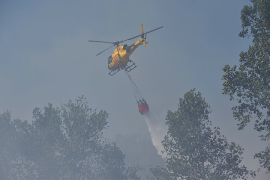 Feux de forêt dans le Sud de la France - Les pompiers du Gers en renfort