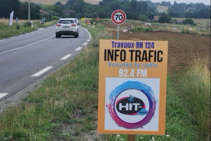 Gers : le chantier de la D1124 proche du dénouement, une nouvelle modification d'itinéraire à Gimont dès ce mardi