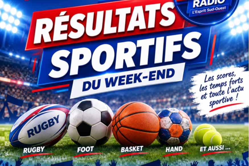 Les résultats du week-end sportif en région